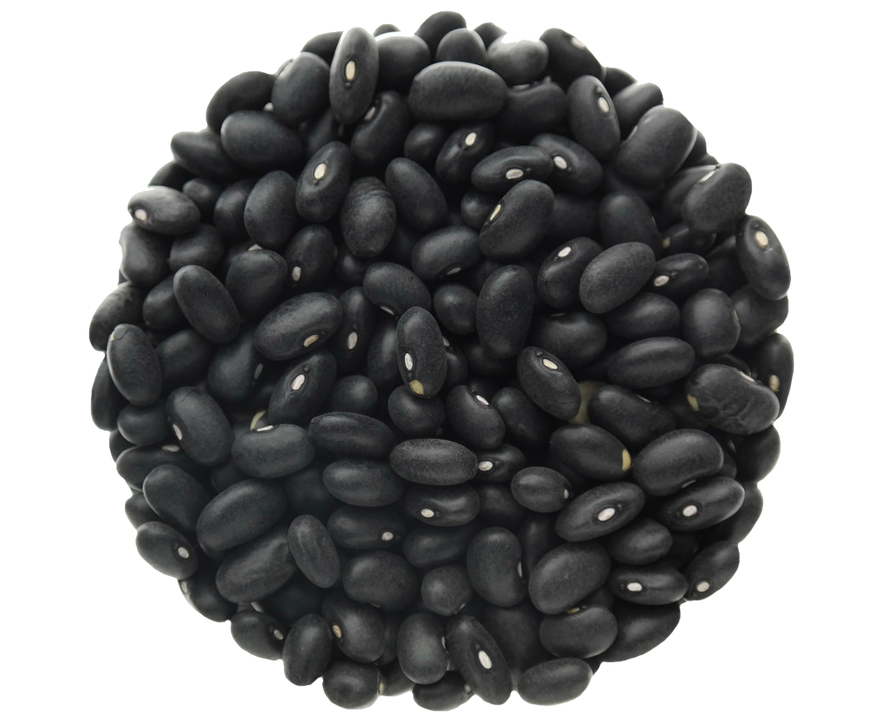 Dry Black Beans PNG Image Background