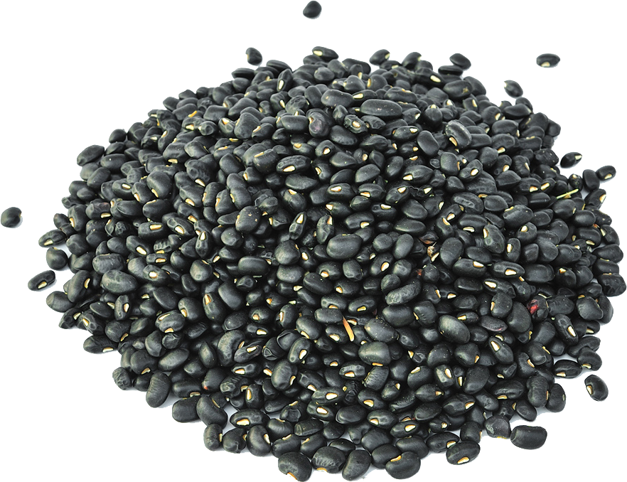 Dry Black Beans PNG Image