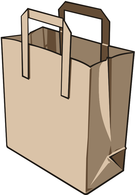 Eco Paper Bag PNG High-Quality Image