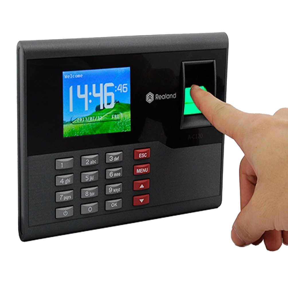 Fingerprint Biometric System PNG Free Download