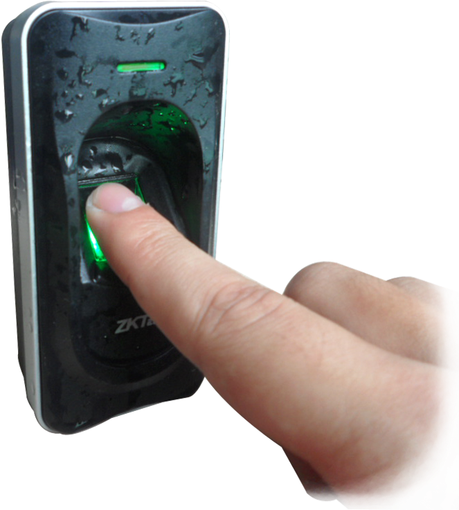 Fingerprint Biometric System PNG Image Background