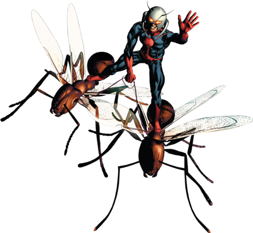 Flying Ant Man PNG High-Quality Image