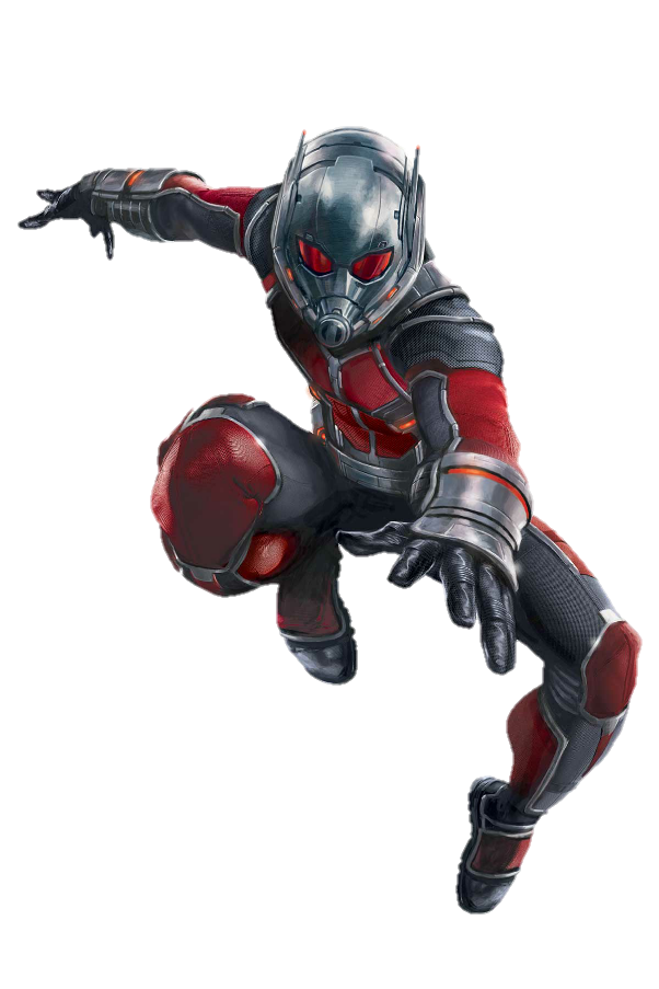 Flying Ant Man PNG Image Background