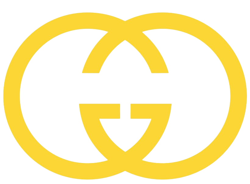 Gucci Gold Logo PNG Photo