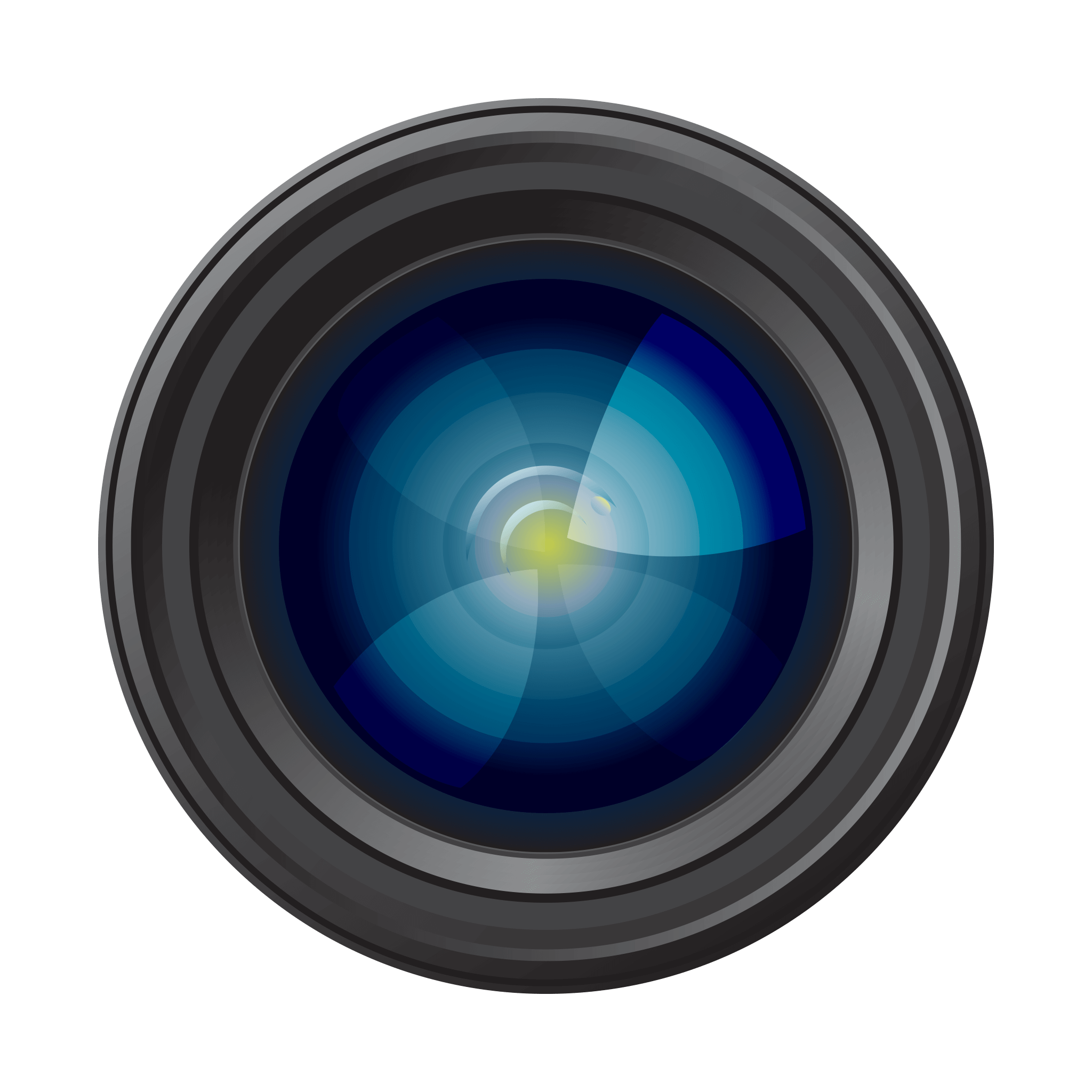 HD-Kamera-Objektiv PNG-transparentes Bild