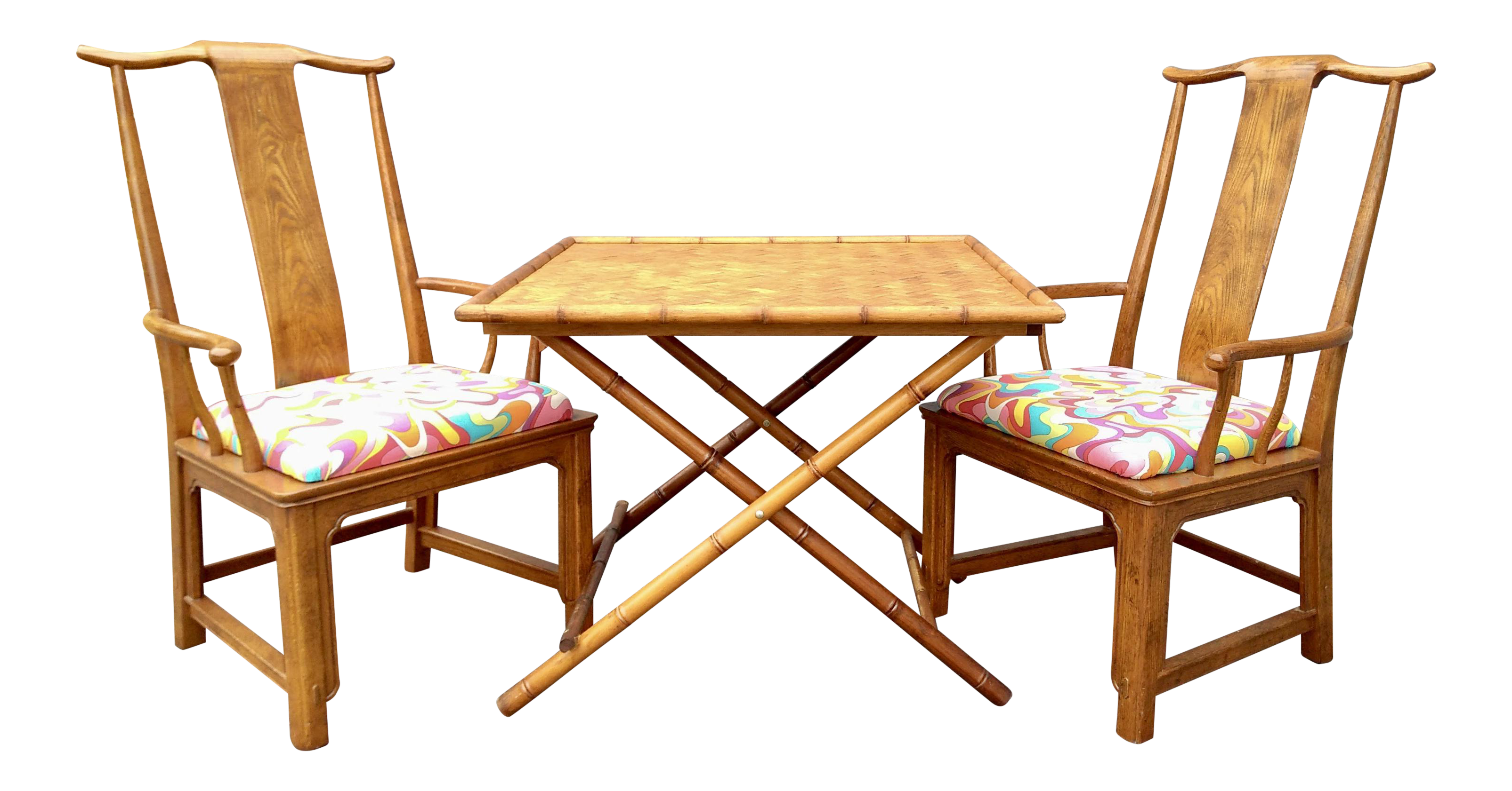 Handmade Bamboo Furniture PNG High-Quality Image