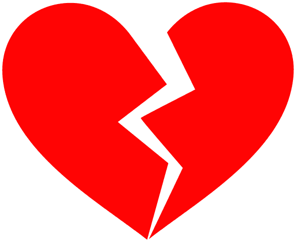 Heart Break Up PNG High-Quality Image