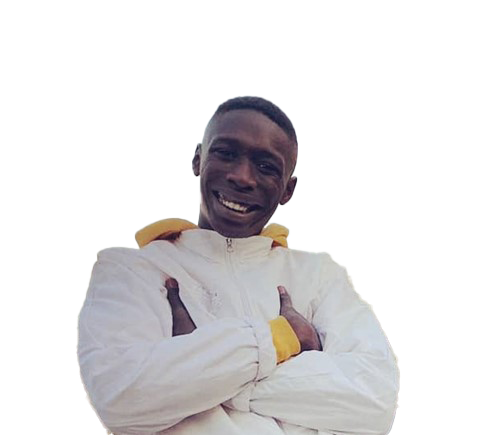 Khaby Lame Smile PNG Image Background
