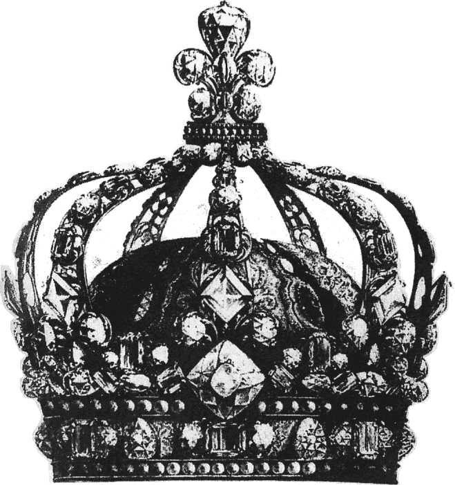 King Black Crown PNG High-Quality Image