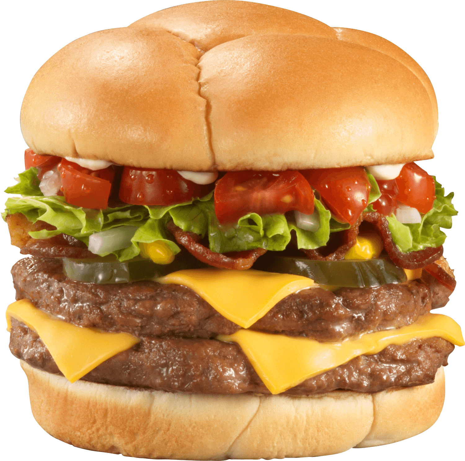 Large Burger Sandwich PNG Image Background