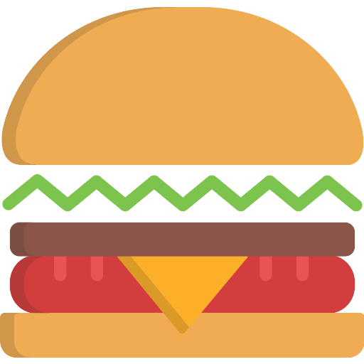 큰 햄버거 샌드위치 PNG 사진