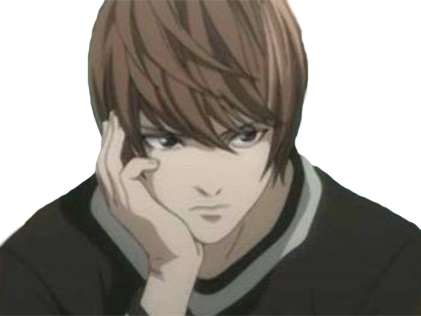 Licht Yagami Death Note PNG-Afbeelding