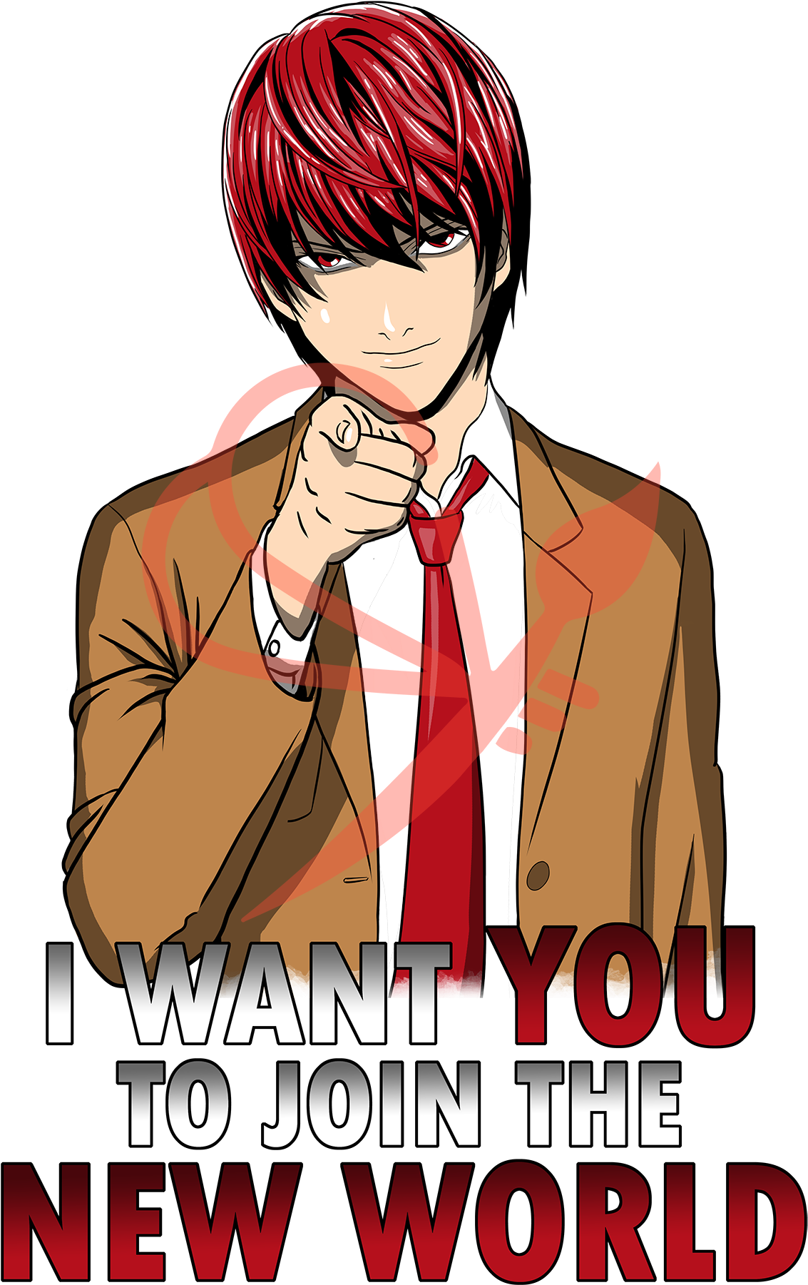 Licht Yagami PNG-Afbeelding
