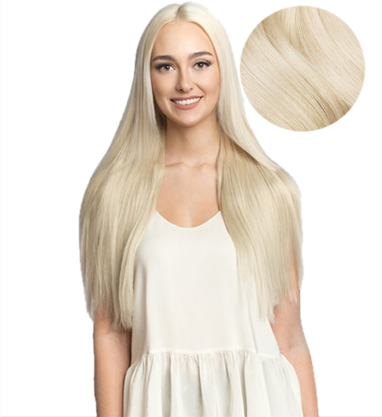 Long Hairs Blonde PNG Transparent Image