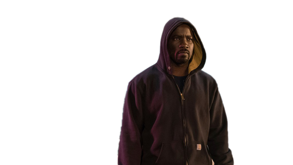 Luke Cage Avengers PNG High-Quality Image