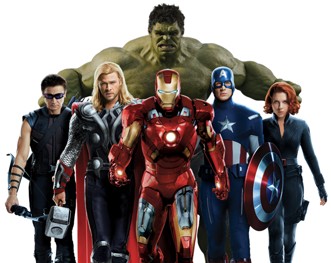 Marvel Avengers PNG Foto