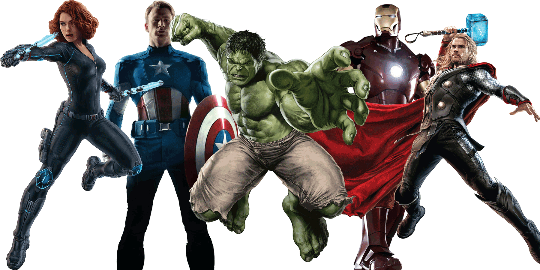 Marvel Avengers Gambar Transparan