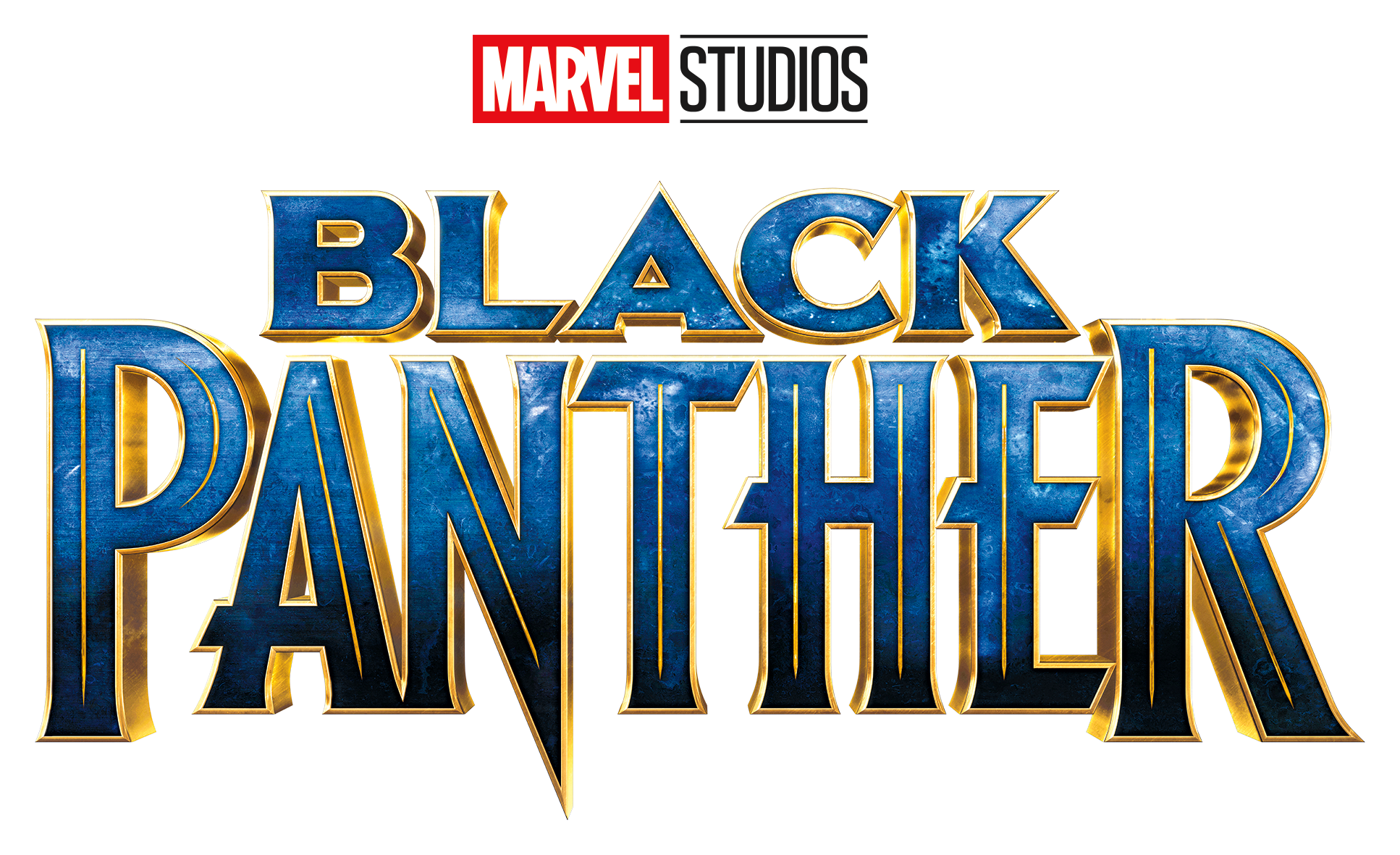 Marvel Pantera preta logotipo PNG imagem fundo