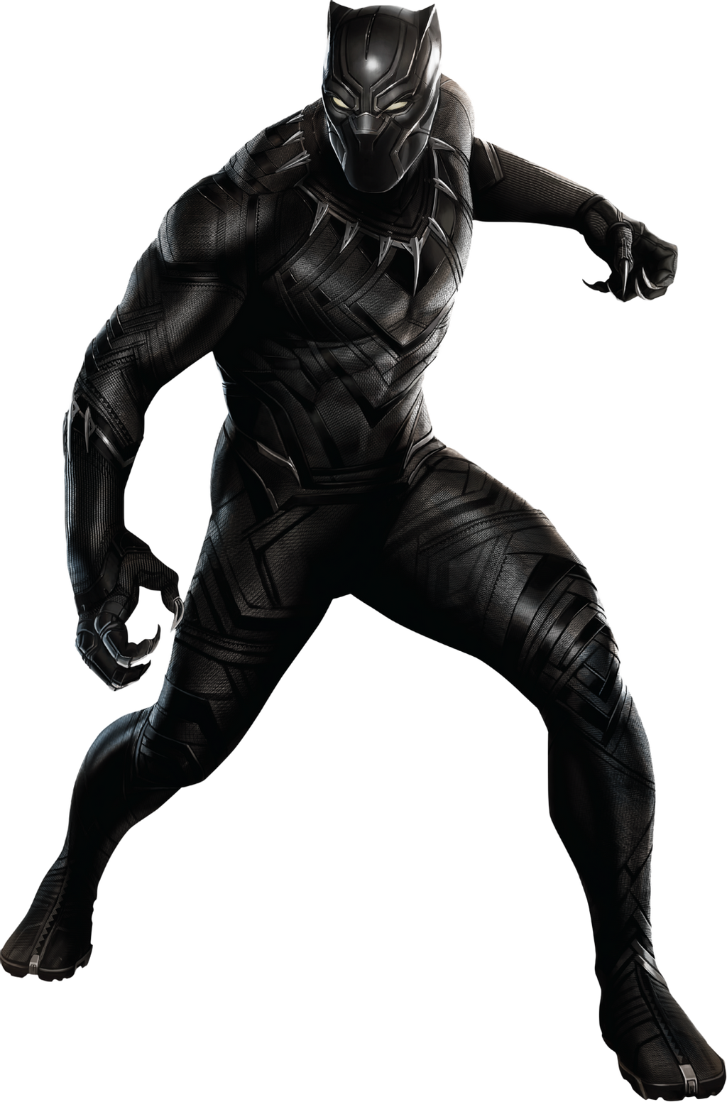 MARVEL Nero Panther PNG Immagine Trasparente