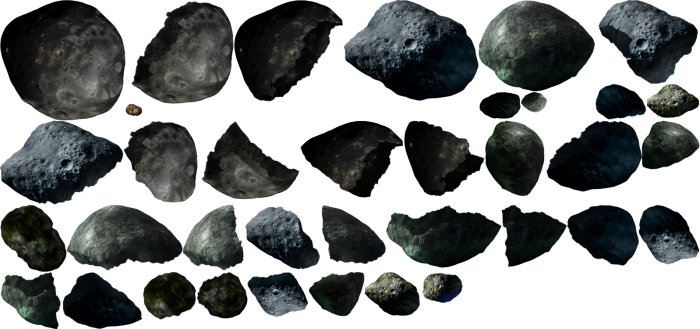 Meteor Asteroid PNG Unduh Gambar