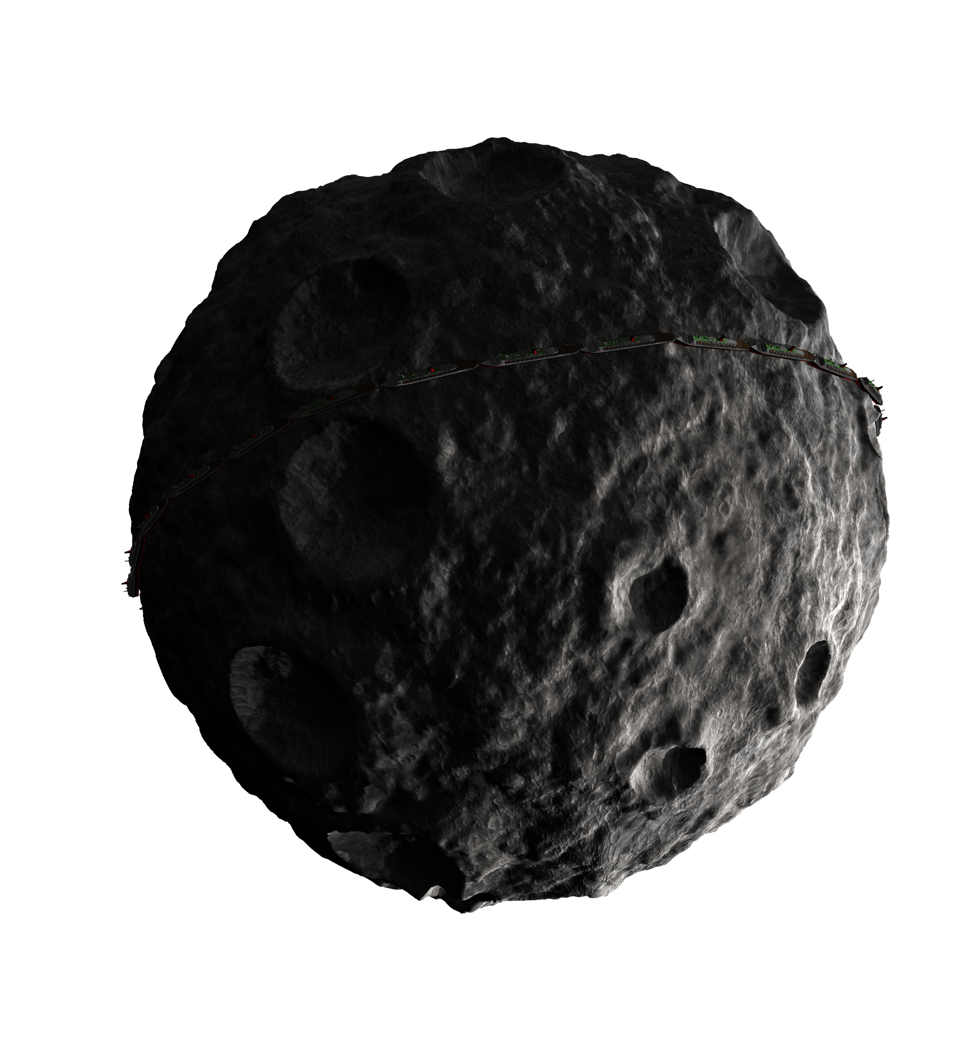 Meteor Asteroid PNG-Bild