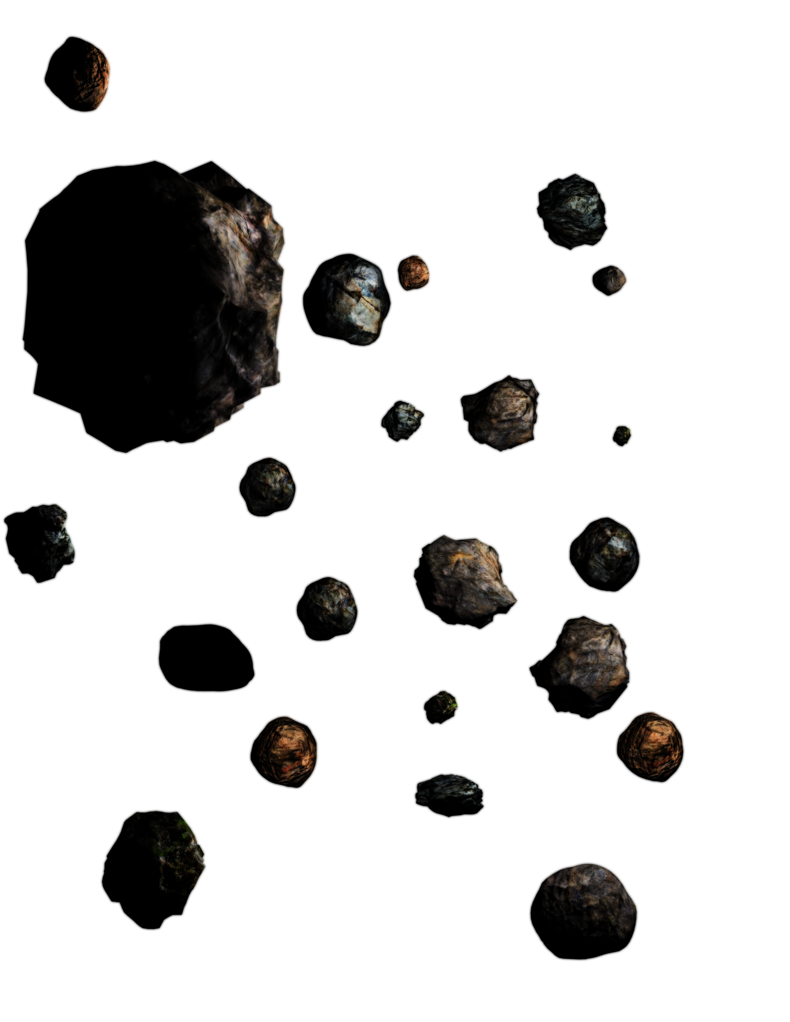 Meteor asteroide PNG imagen Transparente