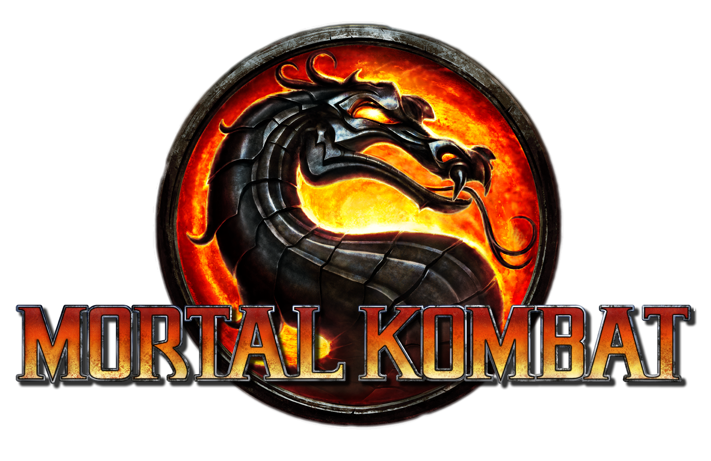 Mortal Kombat Logo PNG Image Background
