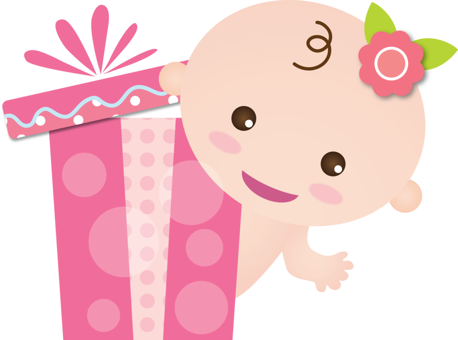 Pasgeboren babymeisje PNG Download Afbeelding