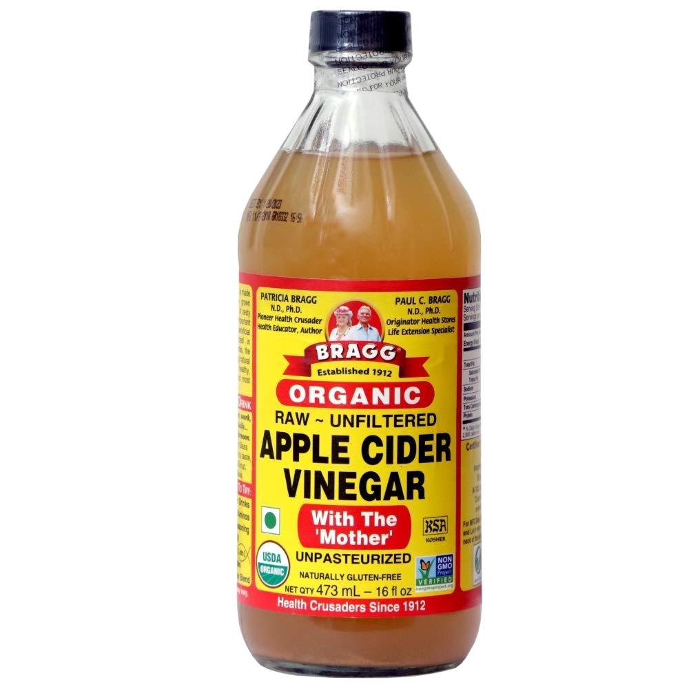 Organic Apple Cider Vinegar PNG High-Quality Image
