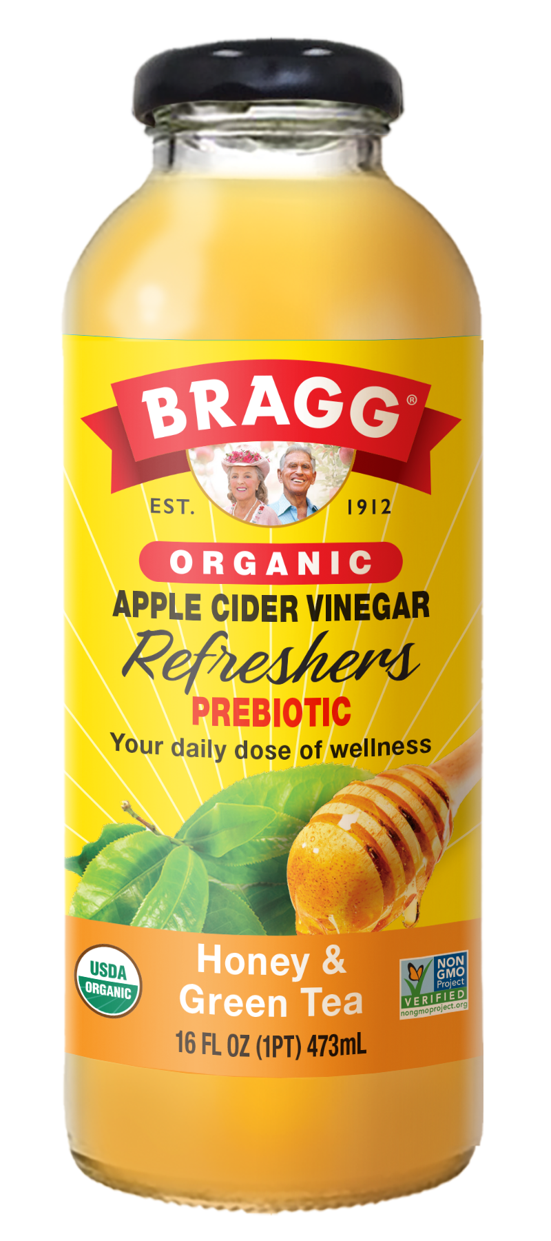 Organic Apple Cider Vinegar PNG Transparent Image