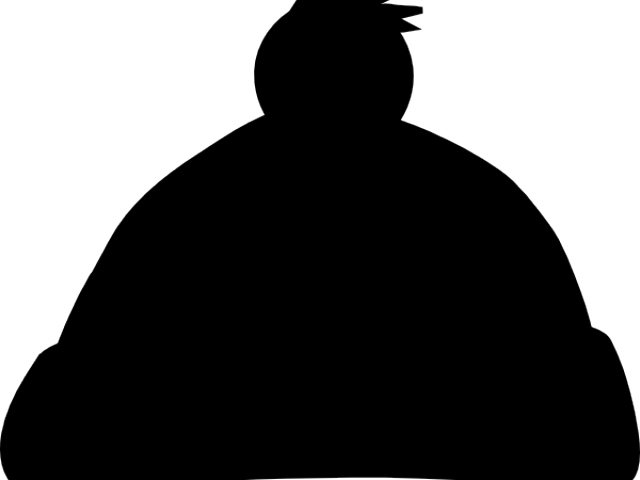 Heanie noire simple image Transparente