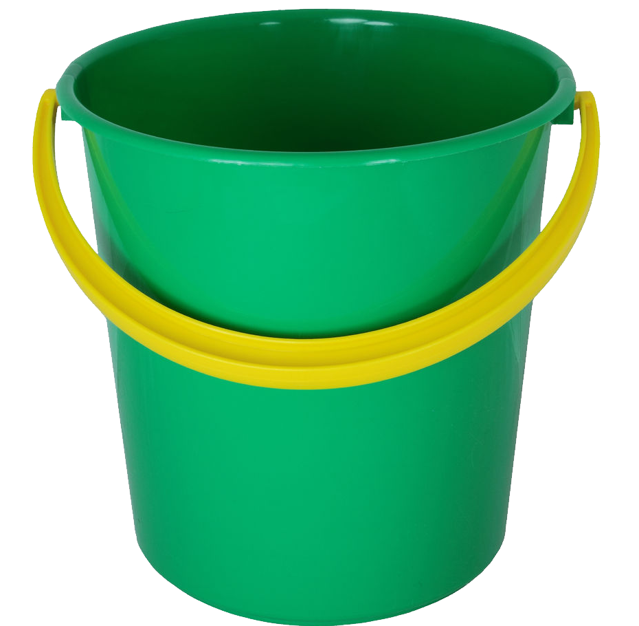 Plastic Bucket PNG High-Quality Image
