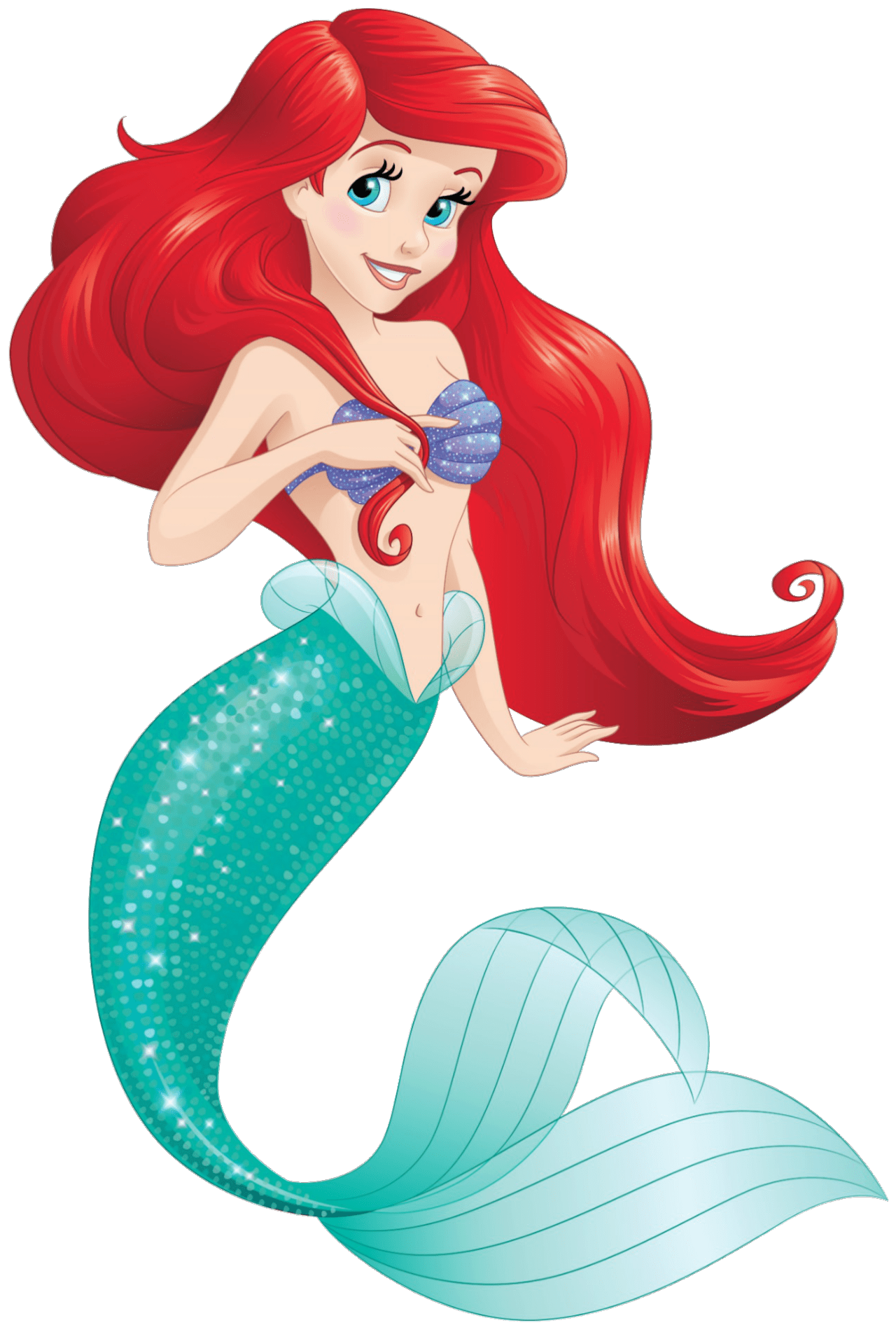 Prinzessin Ariel PNG-Bildhintergrund