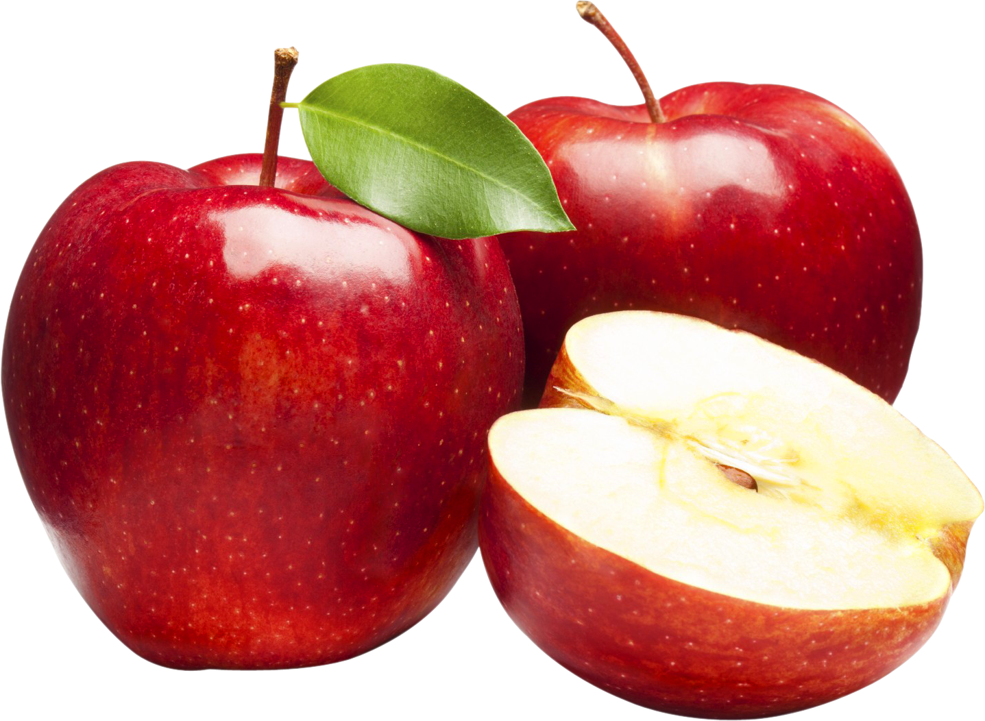 Red Apple Fruit PNG High-Quality Image