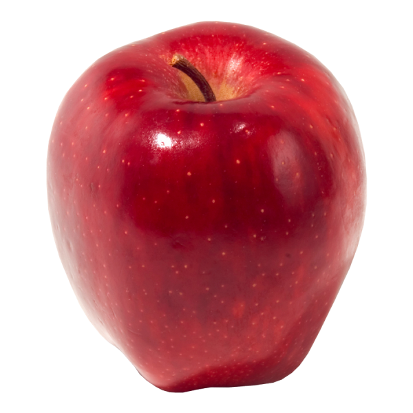 أحمر التفاح الفاكهة PNG الموافقة المسبقة عن علم