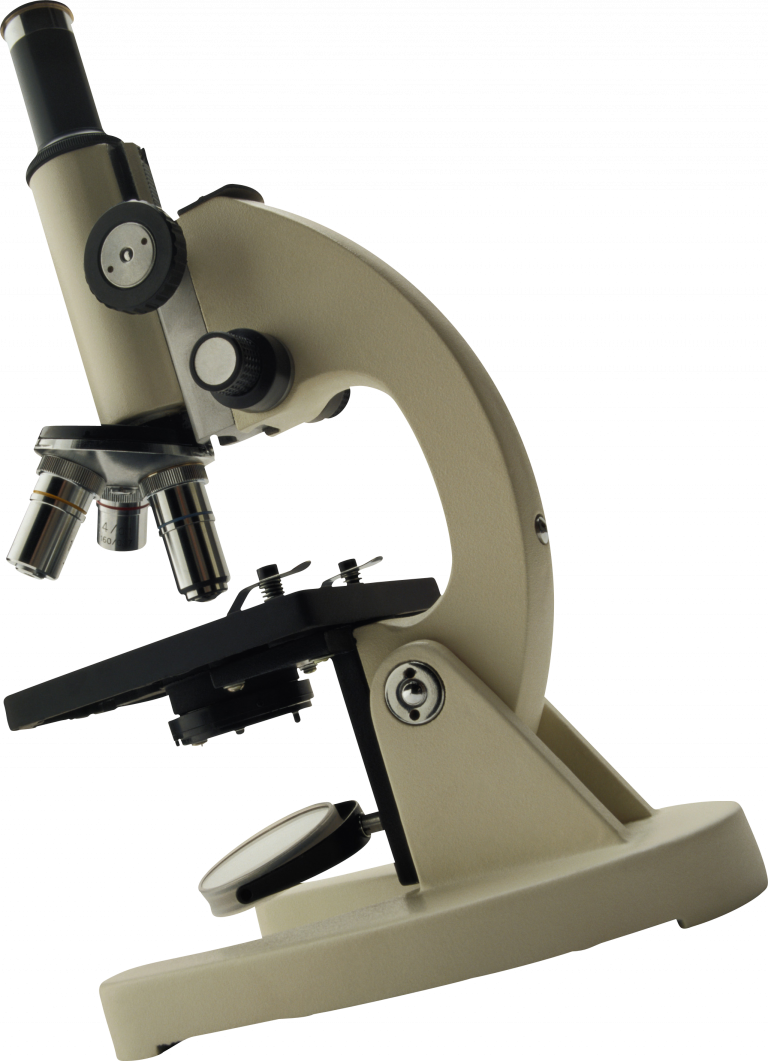 Microscope scientifique PNG Image haute qualité