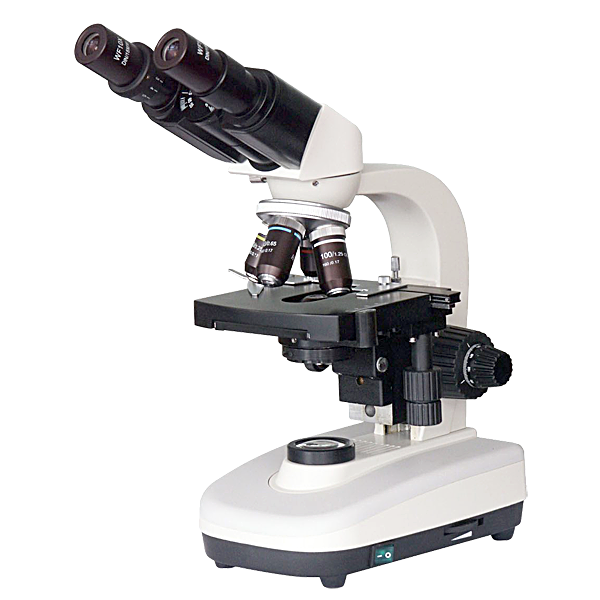 Science microscope PNG image