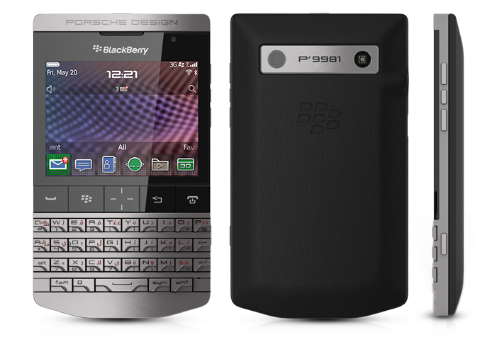 Smartphone BlackBerry Mobile PNG de alta calidad