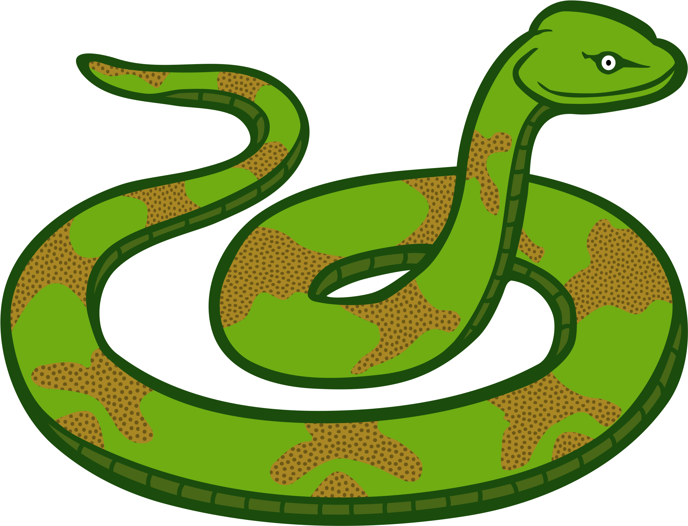 Snake Black Mamba Emoji PNG Image