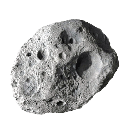 Raum Asteroid PNG-Bild
