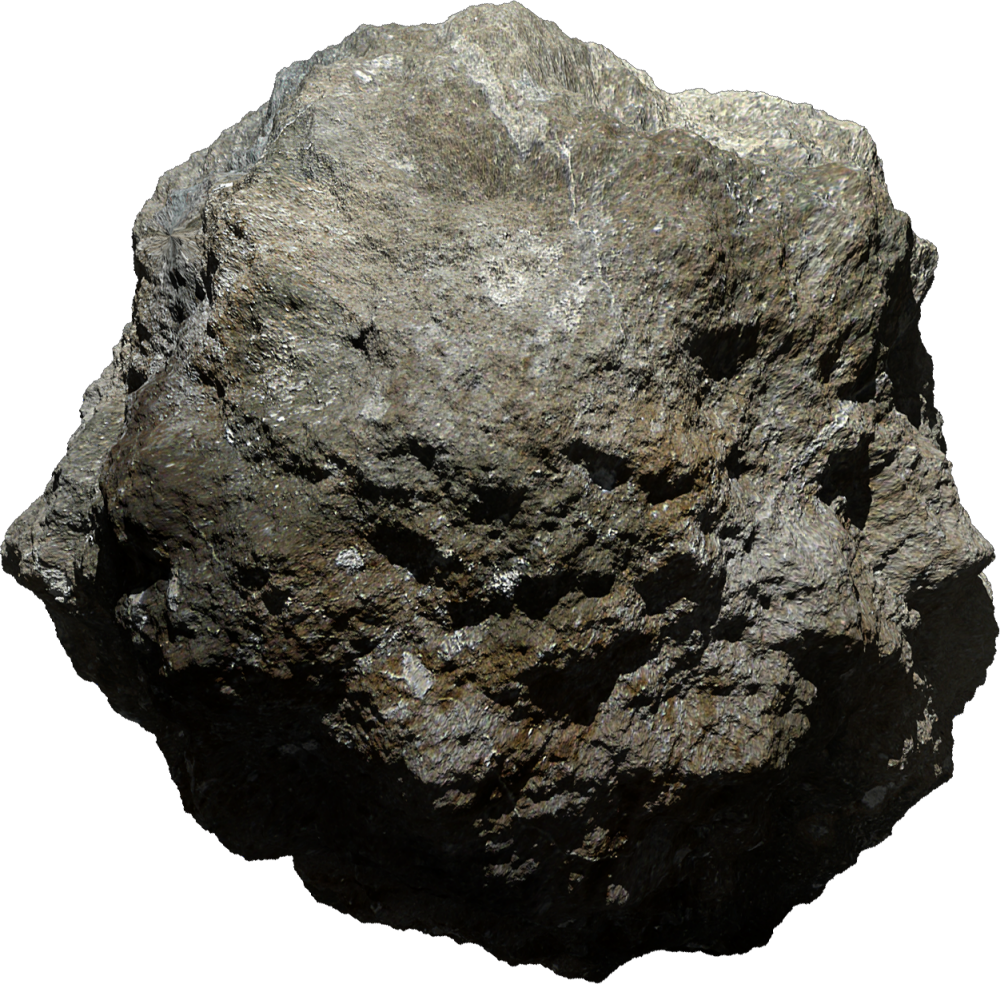 Raum Asteroid PNG Transparentes Bild
