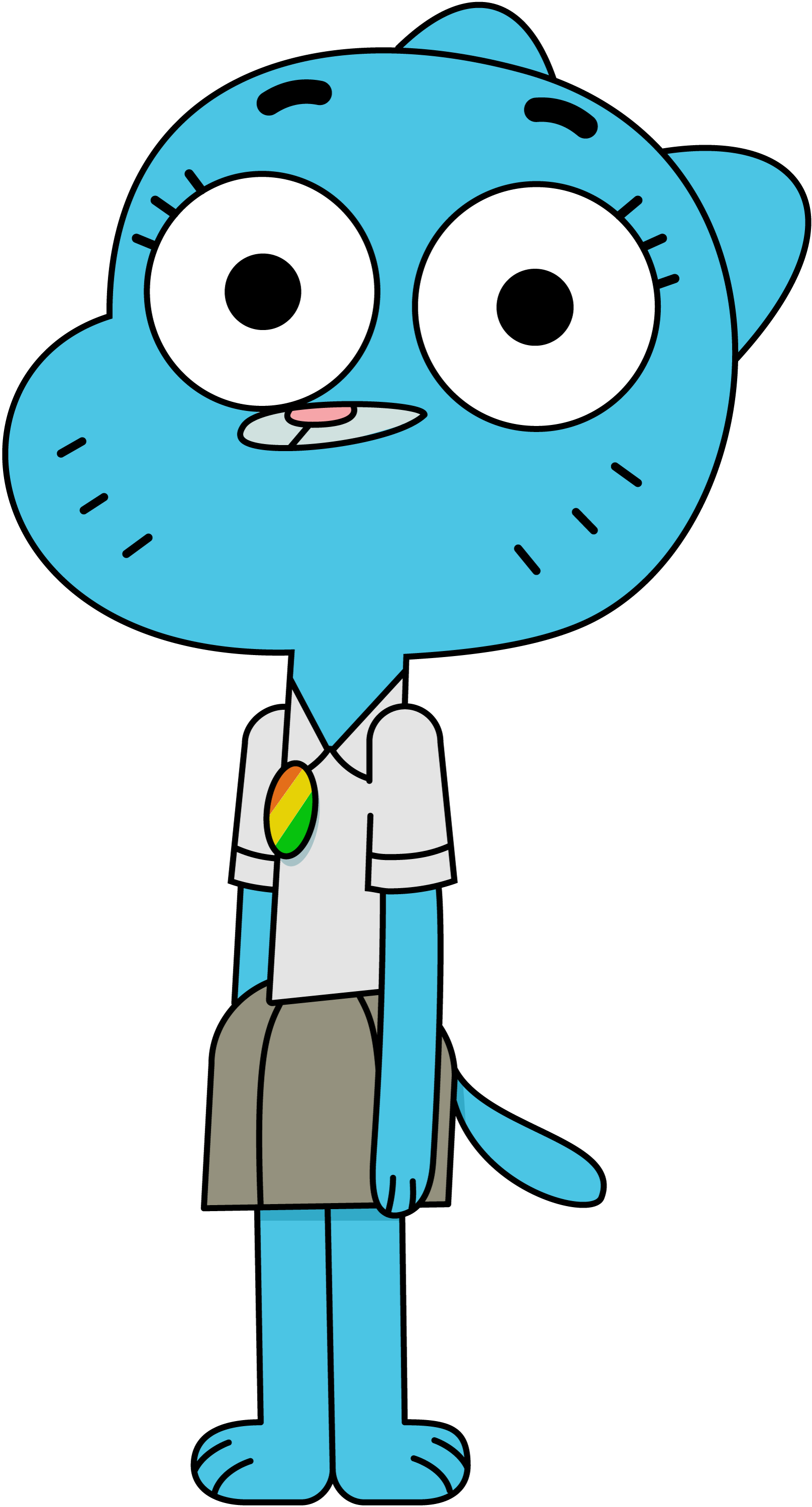 The Amazing World of Gumball Cartoon PNG Photo