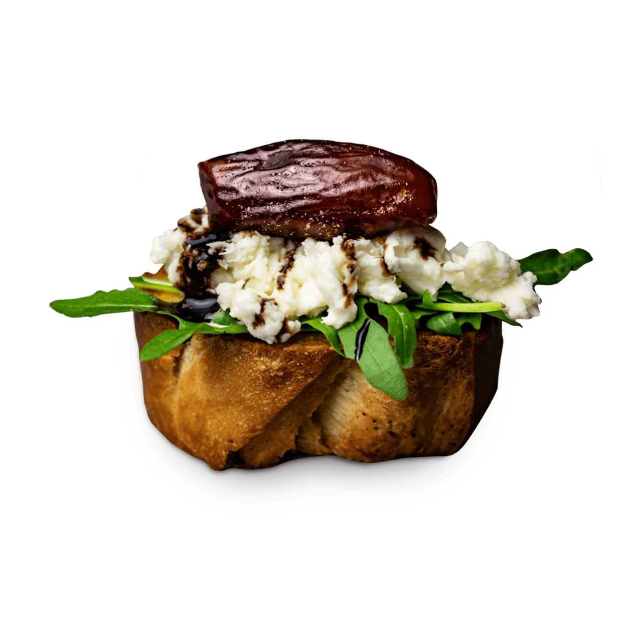 Traditional Bruschetta PNG High-Quality Image