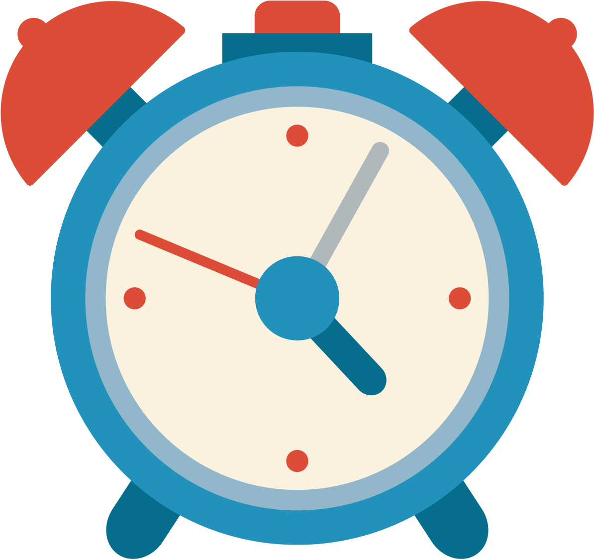 Vector Alarm Clock Transparent Image