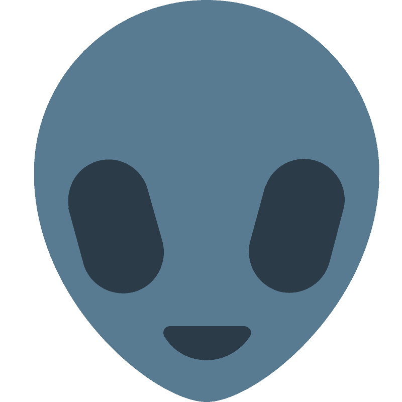 Vector Alien Emoji PNG Download Image