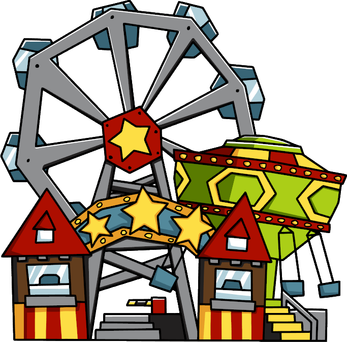 Vector Amusement Park PNG Download Image