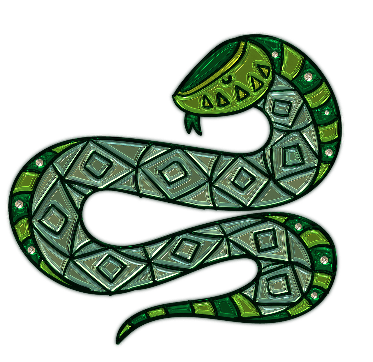 Vector Anaconda Gratis PNG-Afbeelding