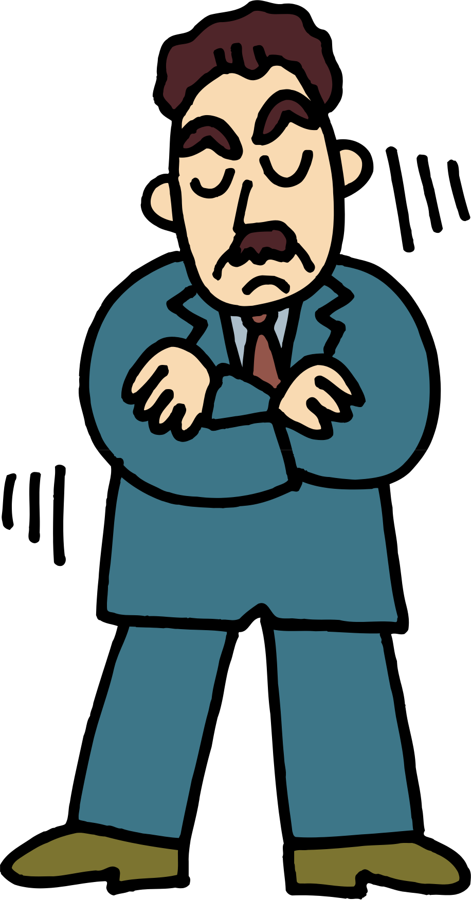 Vector Angry Person PNG Photo