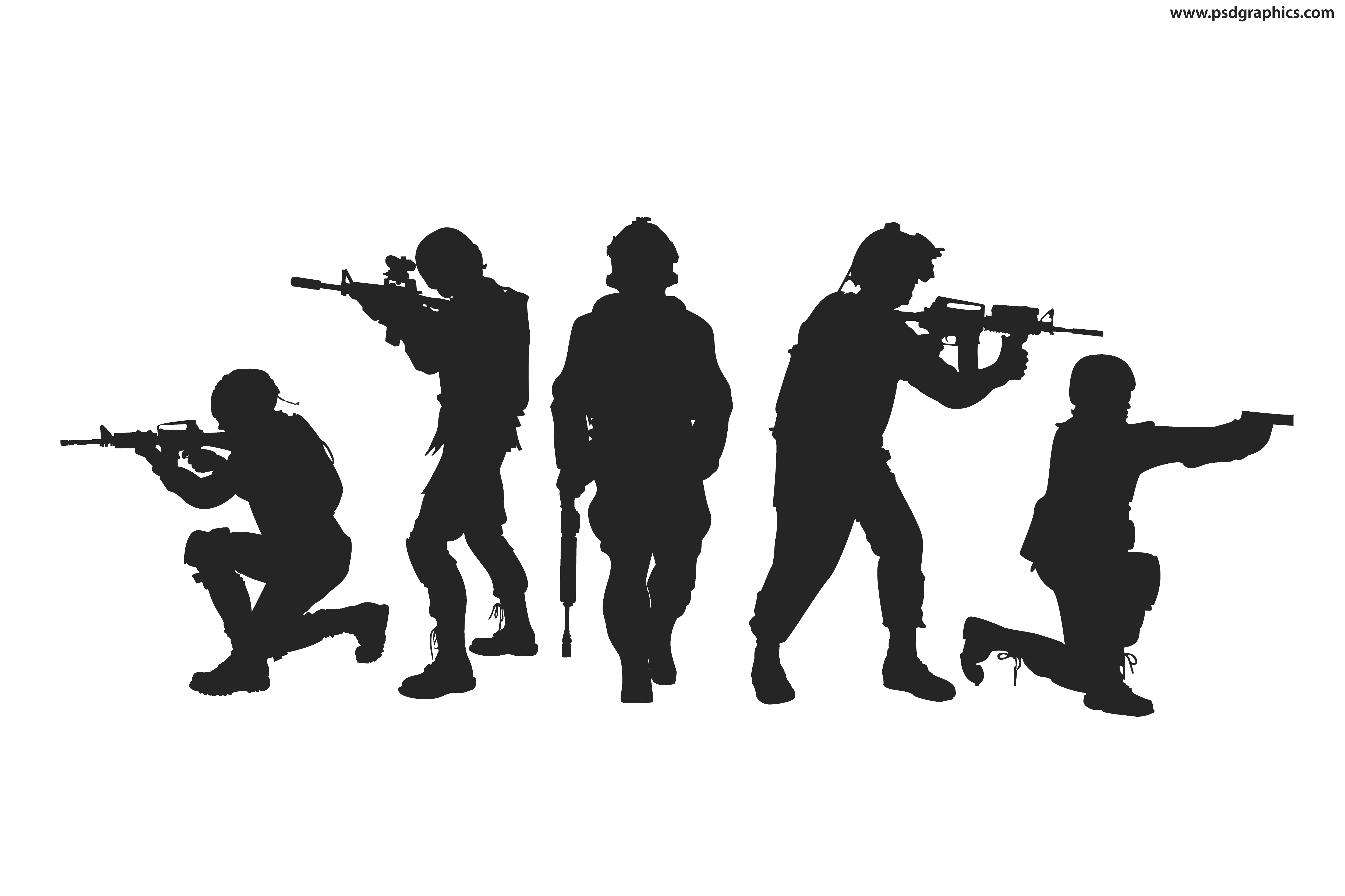 Vector Army PNG High-Quality Image