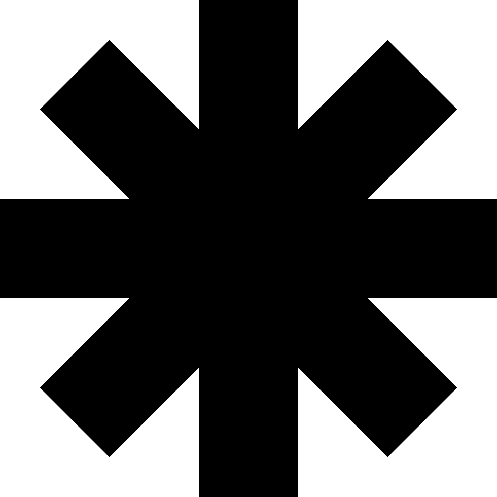 Vector Asterisk PNG Photo